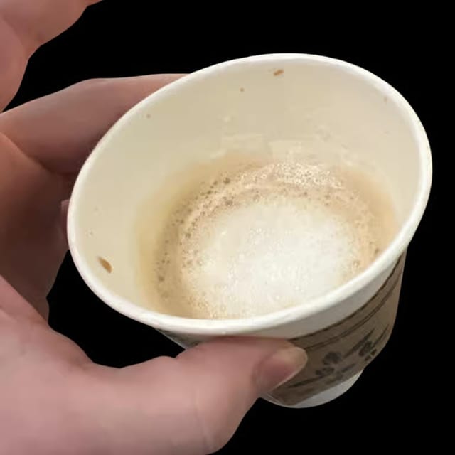 Hot latte.
