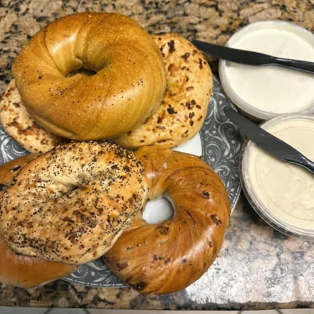 Half Dozen W/ Cream Cheese.